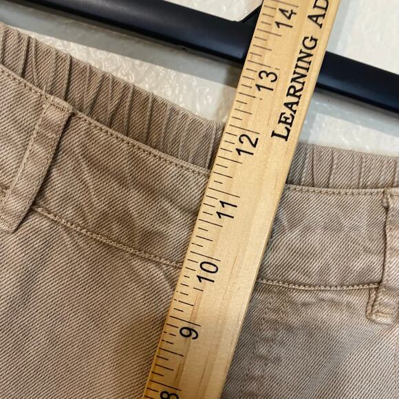 YFB Young Fabulous & Broke Womens Lyocell Cotton Cropped Barrel Pants Size Small - Picture 6 of 9